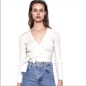 Zara knit wrap